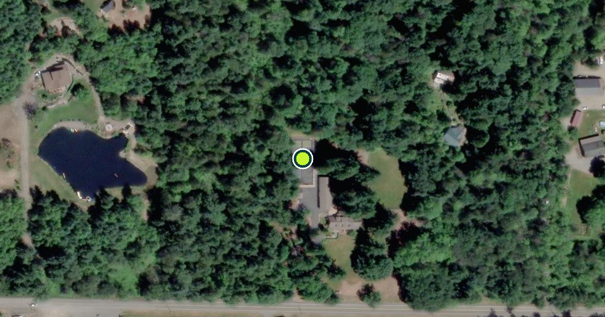 Satellite view of Blaine Pickleball Courts