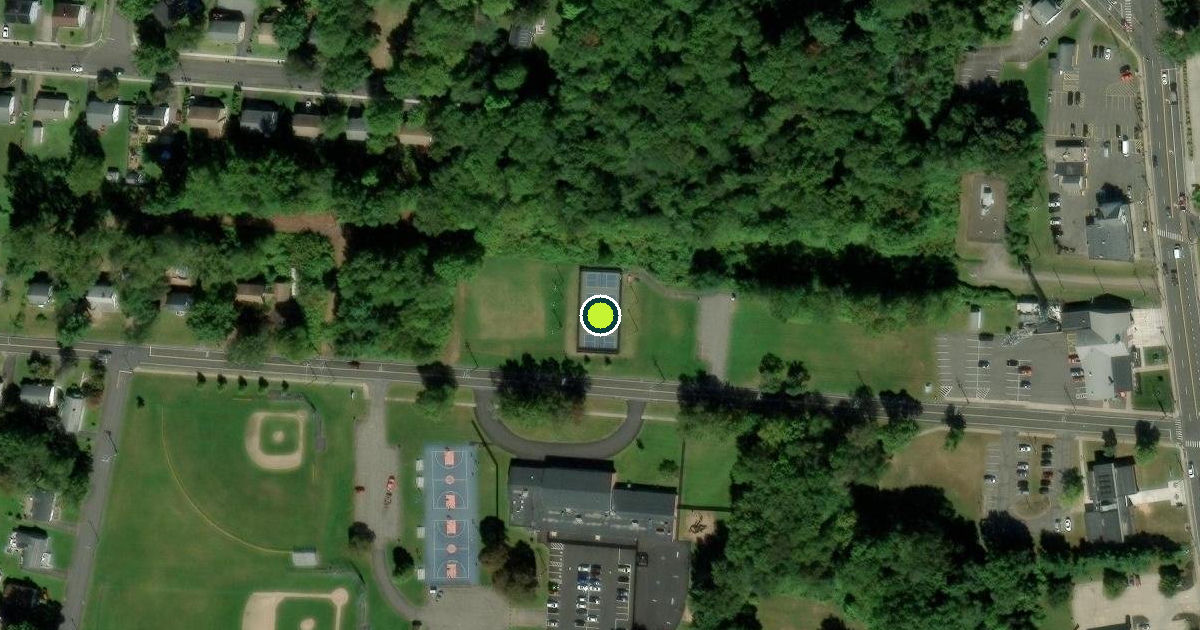 Satellite view of Bloomfield Pickleball Courts