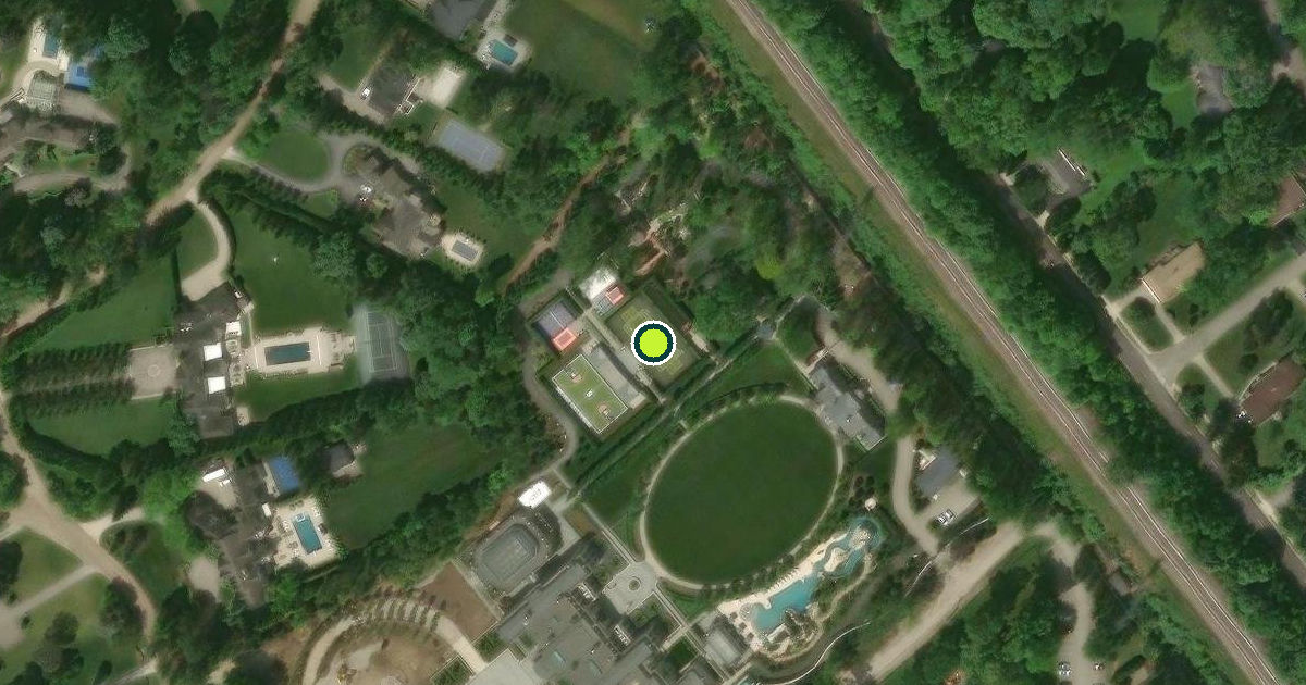 Satellite view of Bloomfield Township Pickleball Courts