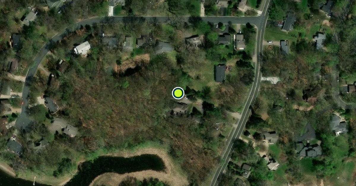 Satellite view of Bloomington Pickleball Courts