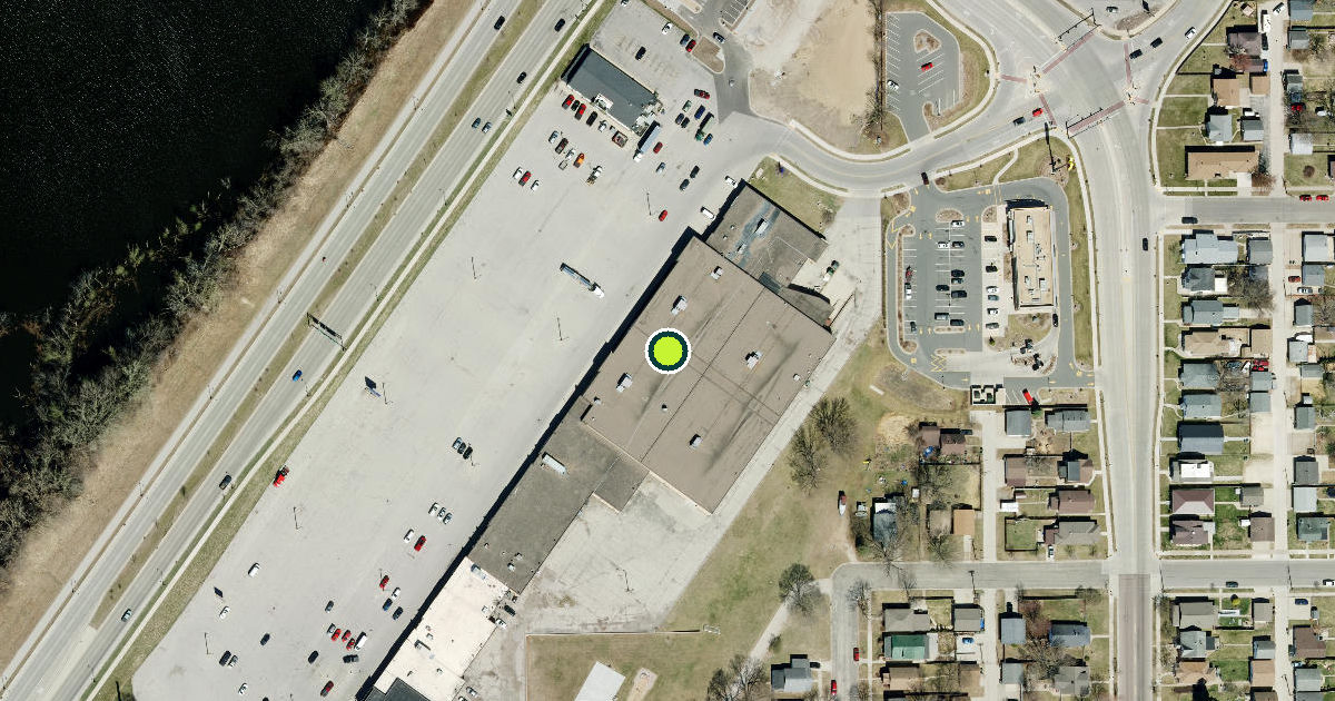 Satellite view of Blue Zone Pickleball