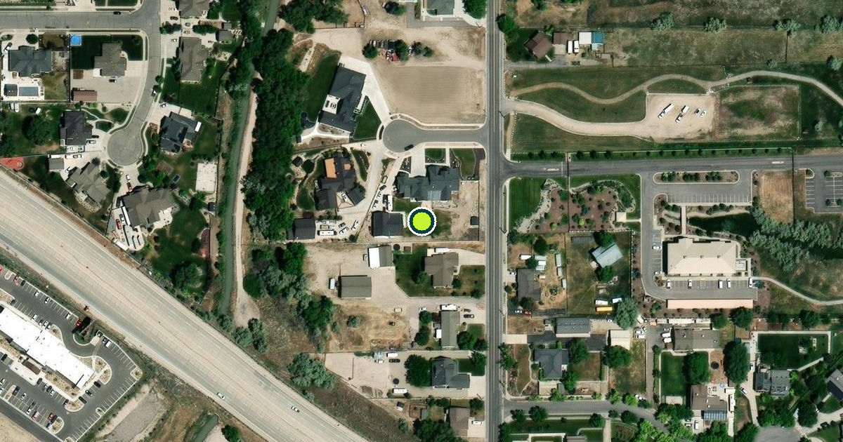 Satellite view of Bluffdale Pickleball Courts