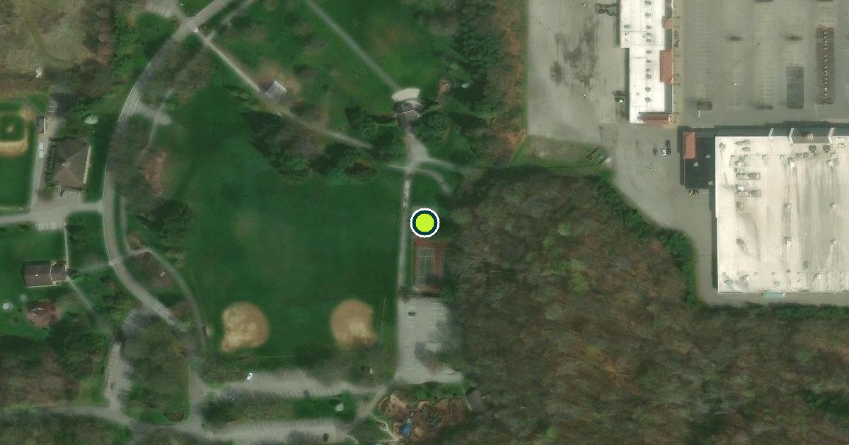 Satellite view of Boardman Township Park Pickleball Courts