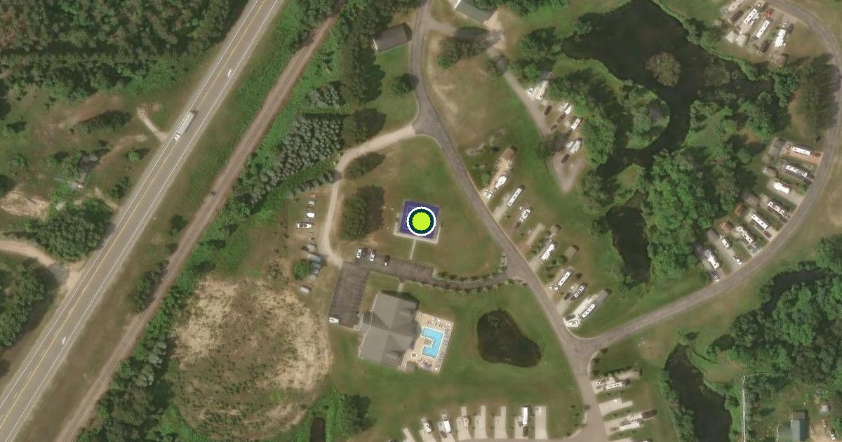 Satellite view of Boardman Township Pickleball Courts