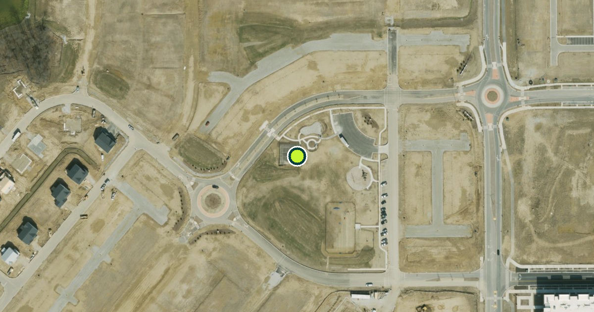 Satellite view of Bomar Estates Pickleball Courts