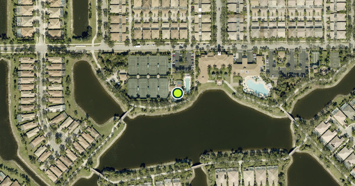 Satellite view of Bonita Springs Pickleball Courts