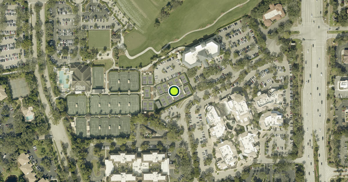 Satellite view of Bonita Springs Pickleball Courts