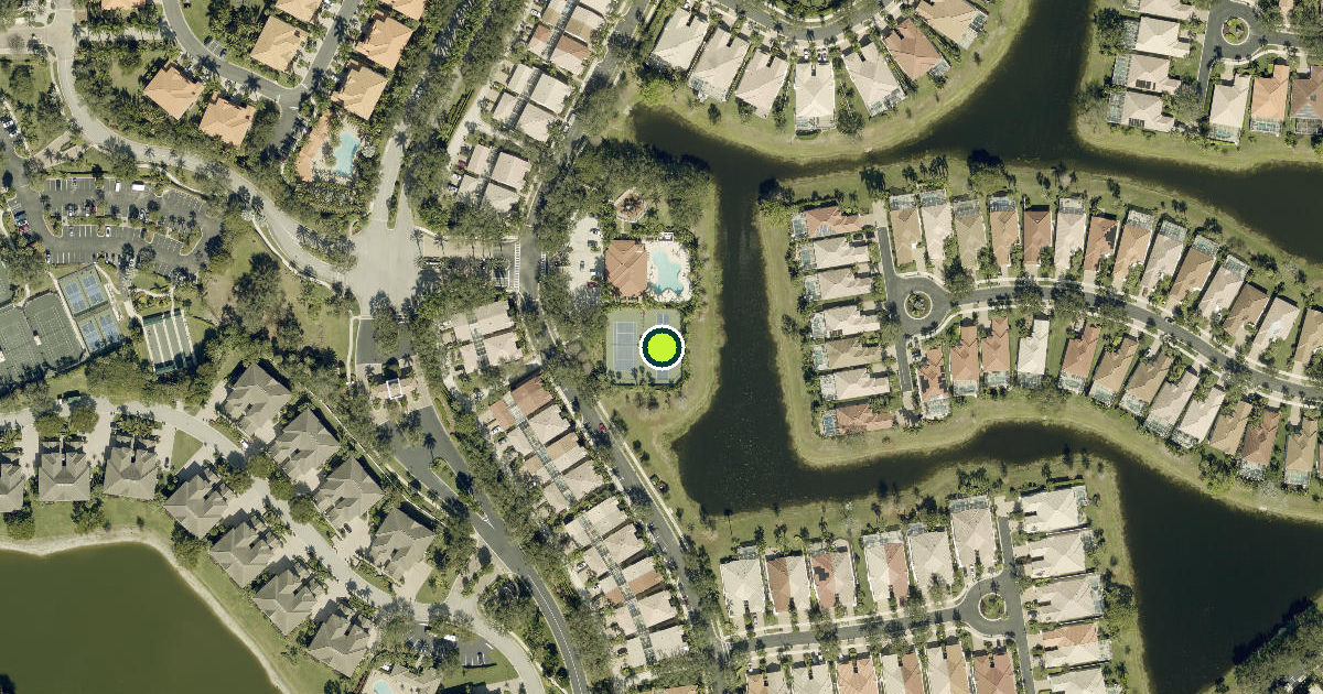 Satellite view of Bonita Springs Pickleball Courts