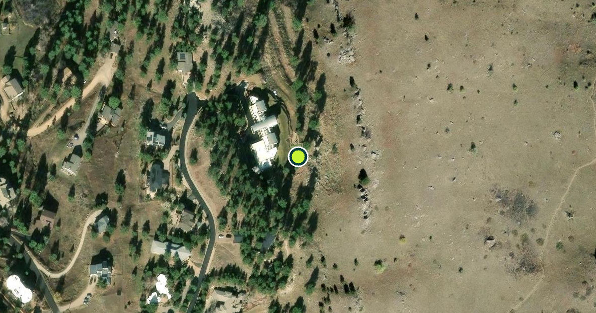 Satellite view of Boulder County Pickleball Courts