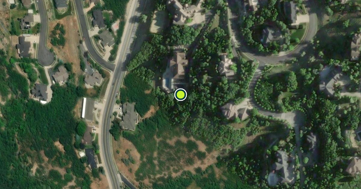 Satellite view of Bountiful Pickleball Courts