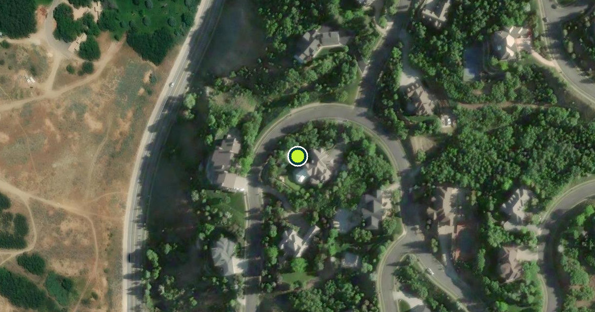 Satellite view of Bountiful Pickleball Courts