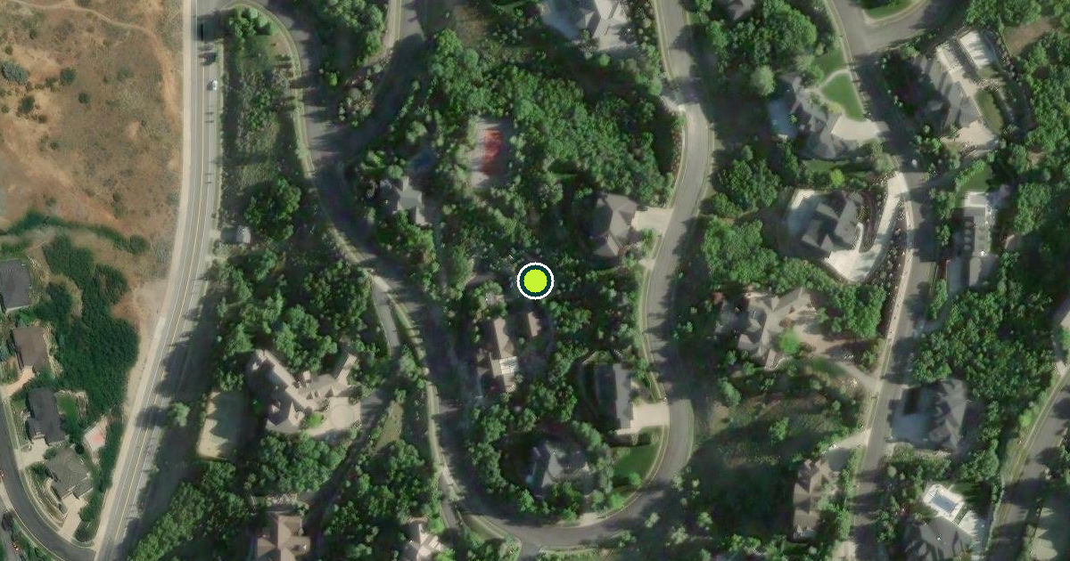 Satellite view of Bountiful Pickleball Courts