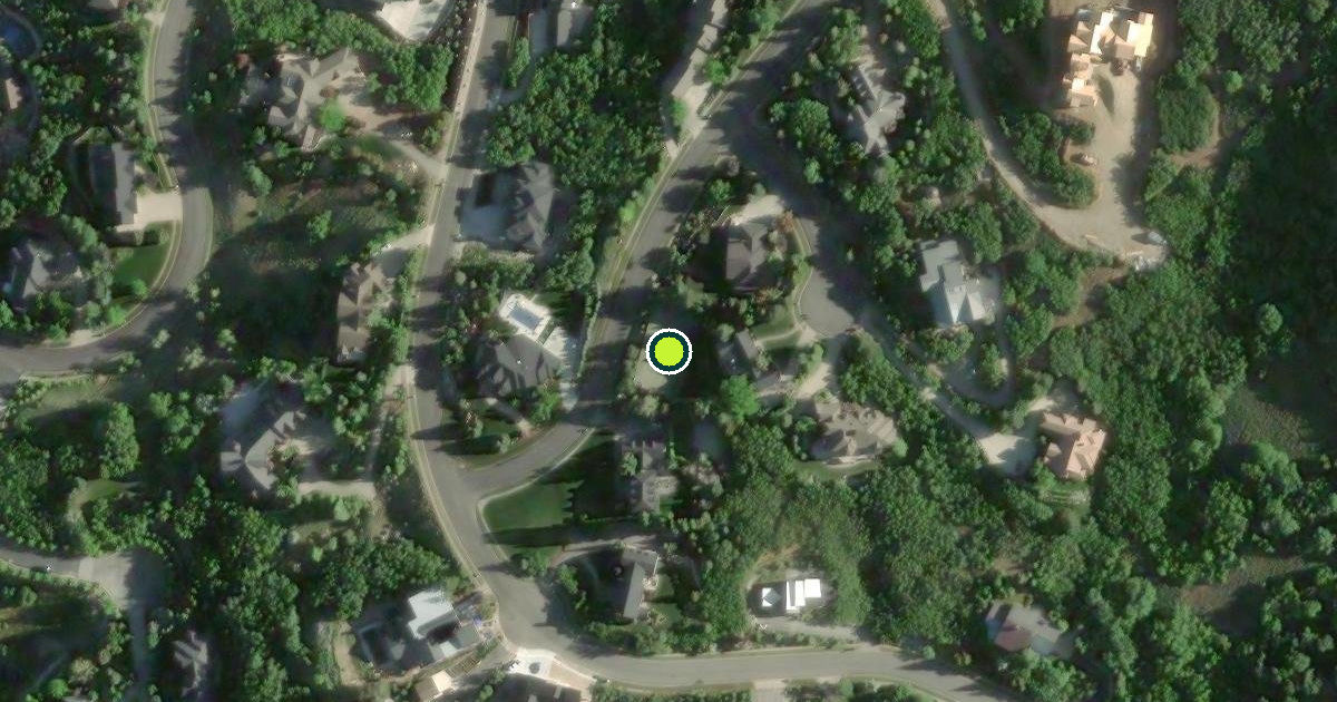 Satellite view of Bountiful Pickleball Courts