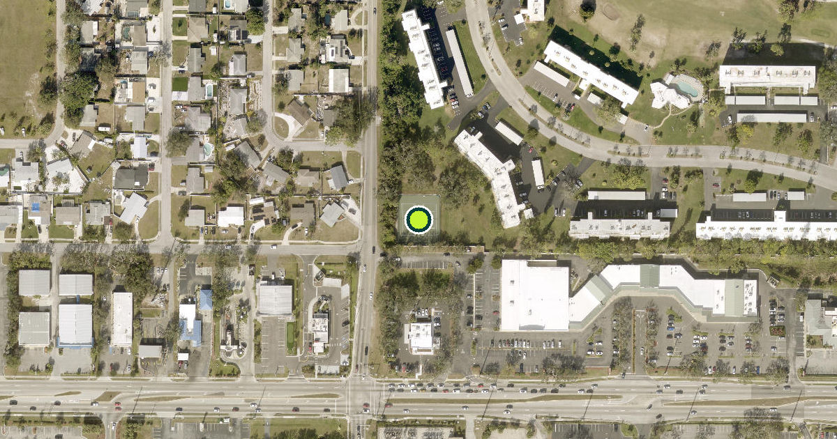 Satellite view of Bradenton Pickleball Courts