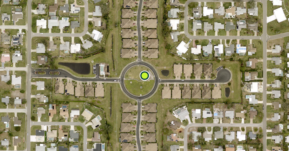 Satellite view of Bradenton Pickleball Courts