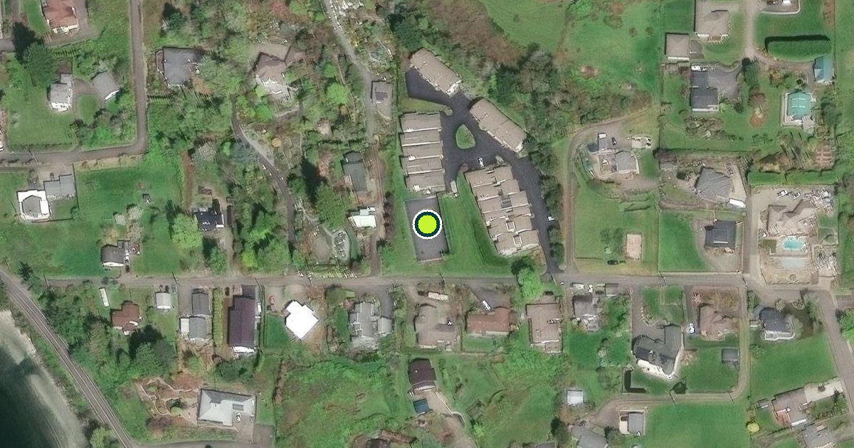 Satellite view of Bremerton Pickleball Courts