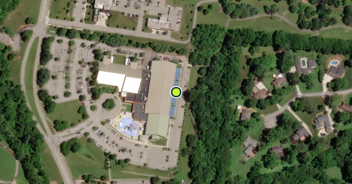 Satellite view of Brentwood Pickleball Courts