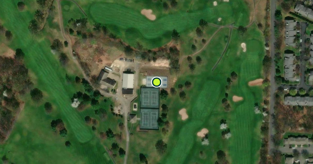 Satellite view of Bridgewater Township Pickleball Courts