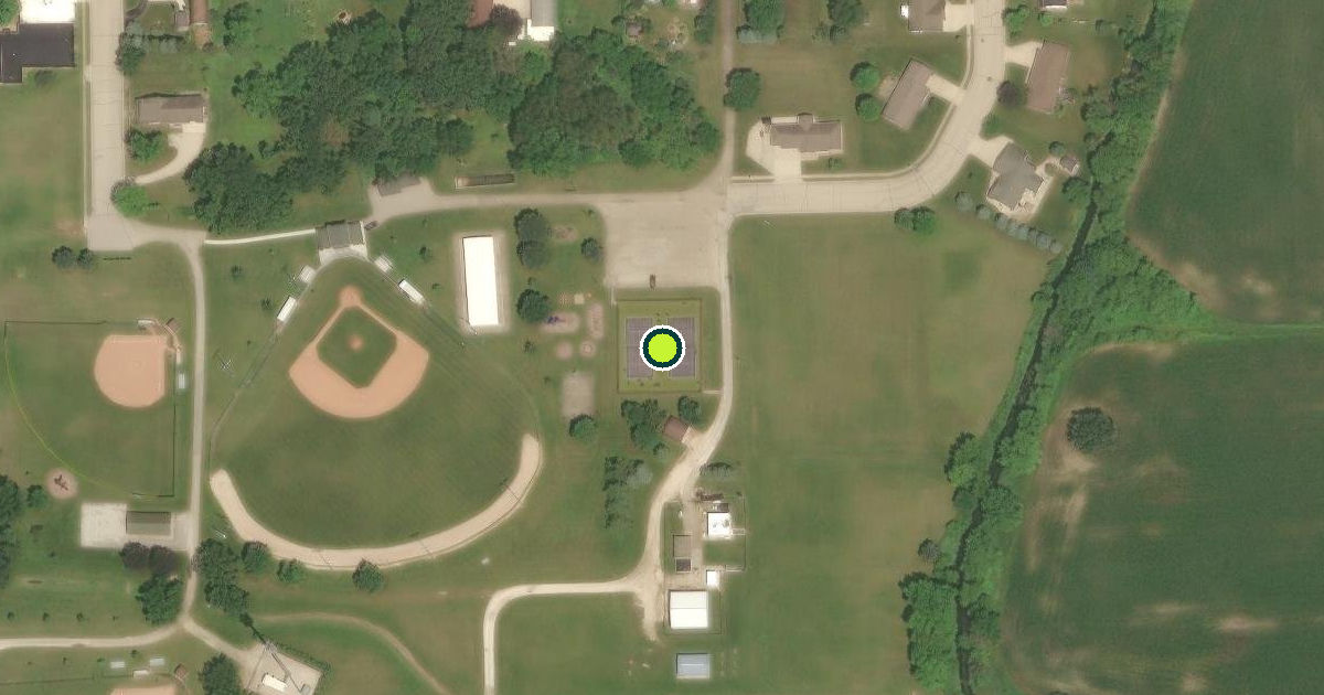Satellite view of Brownsville Pickleball Courts