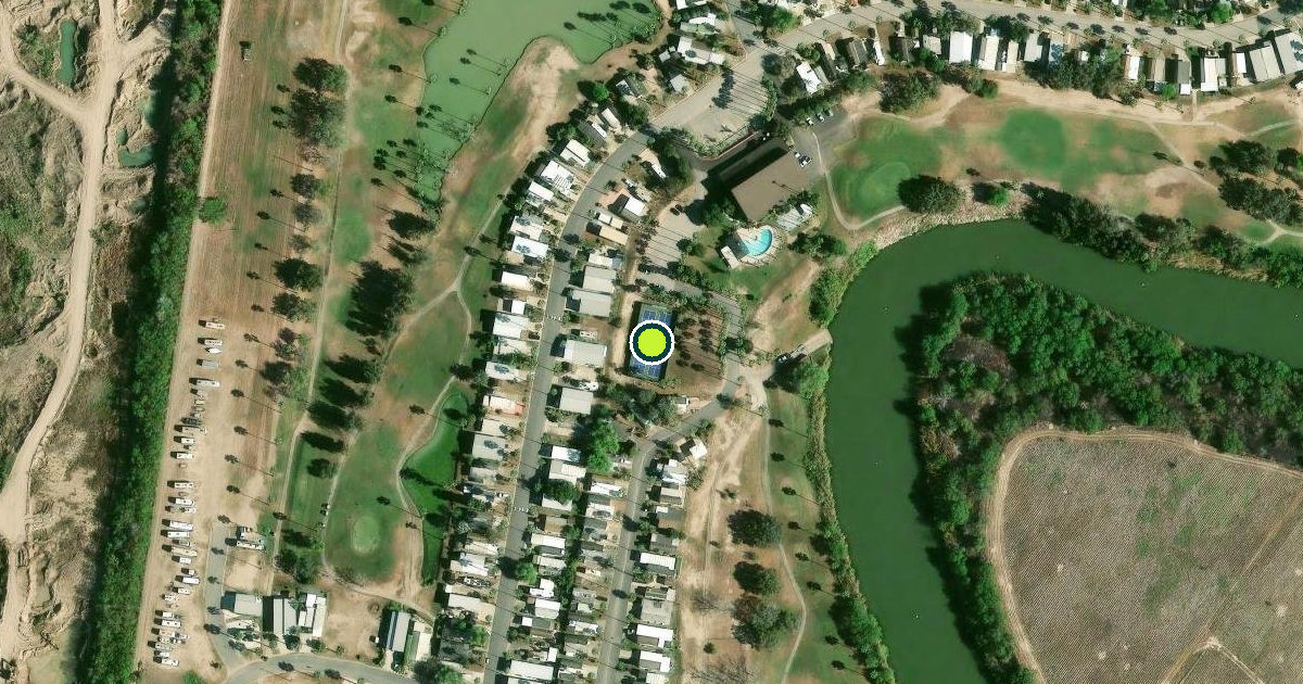Satellite view of Brownsville Pickleball Courts