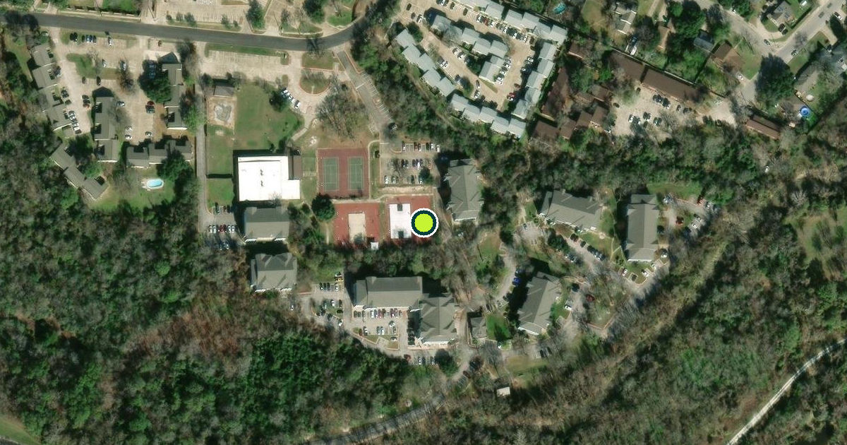 Satellite view of Bryan Pickleball Courts