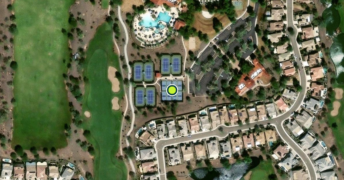 Satellite view of Buckeye Pickleball Courts