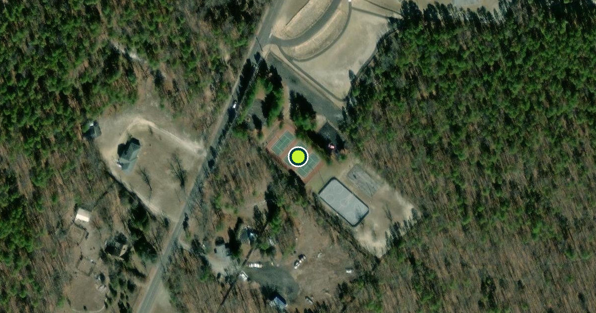 Satellite view of Buena Vista Township Pickleball Courts