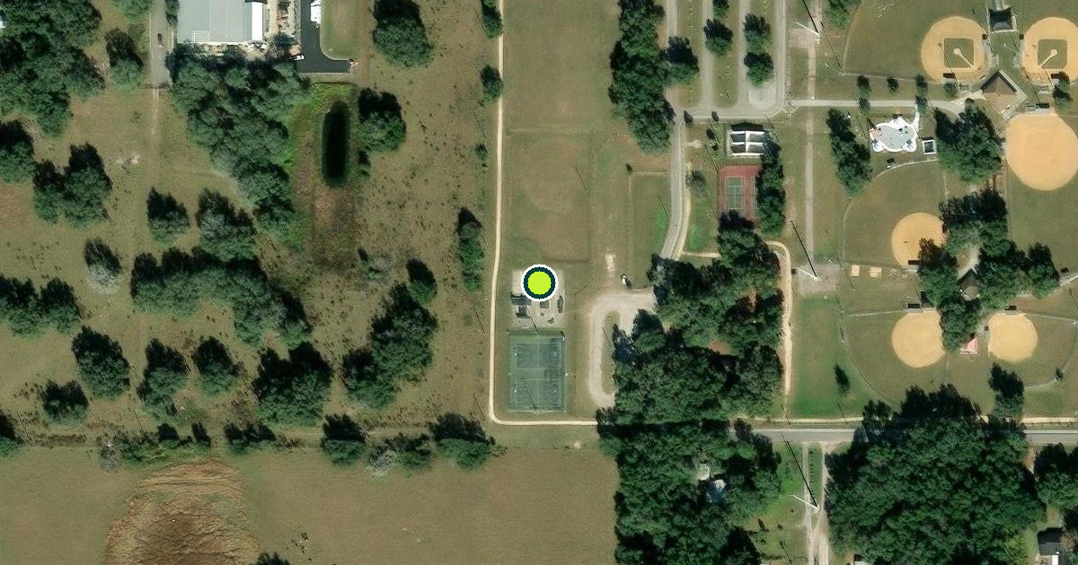 Satellite view of Bushnell Pickleball Courts