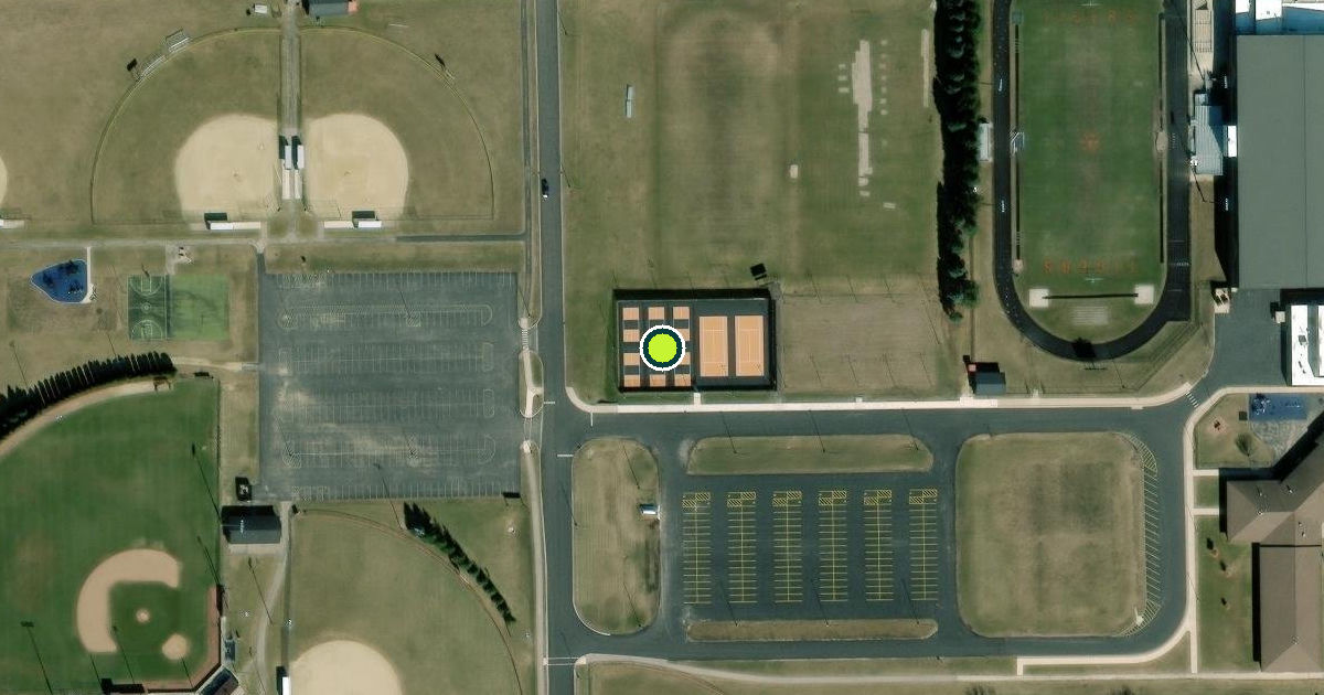 Satellite view of Byron Pickleball Courts