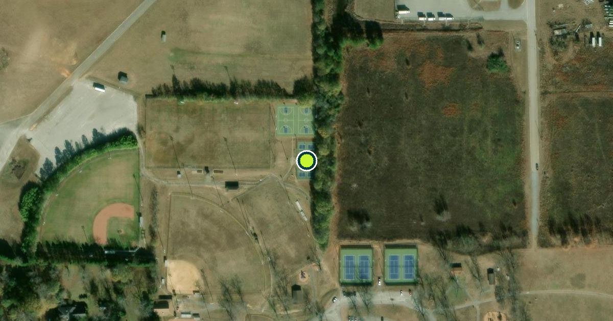 Satellite view of Byron Pickleball Courts