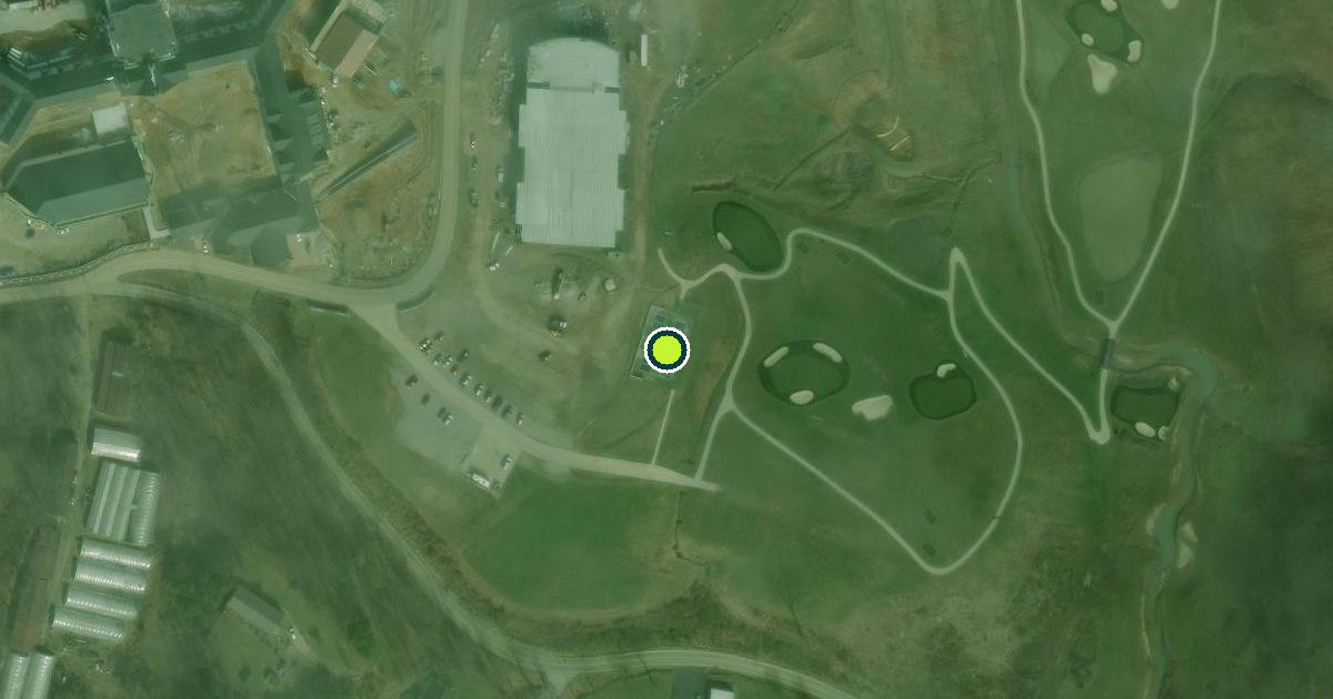 Satellite view of Cabell County Pickleball Courts