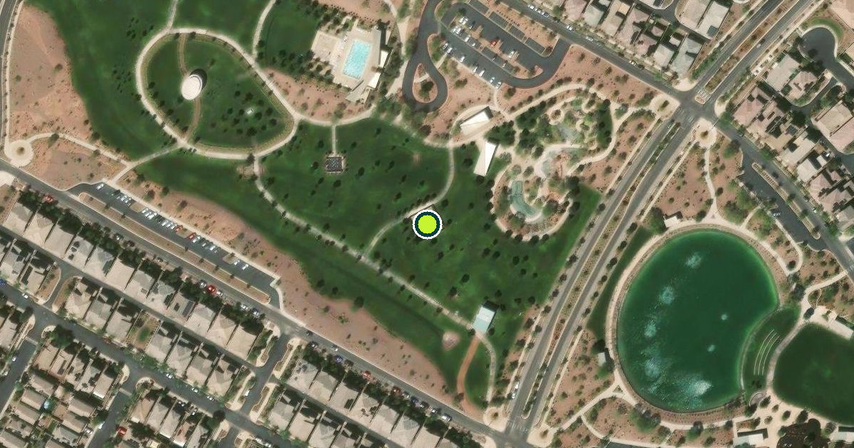 Satellite view of Cadence Central Park Pickleball Courts