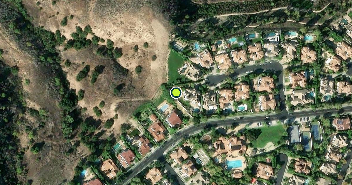 Satellite view of Calabasas Pickleball Courts
