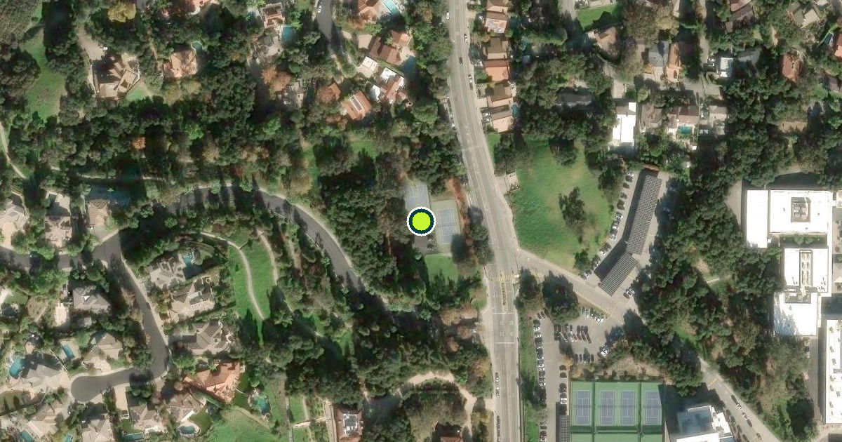Satellite view of Calabasas Pickleball Courts
