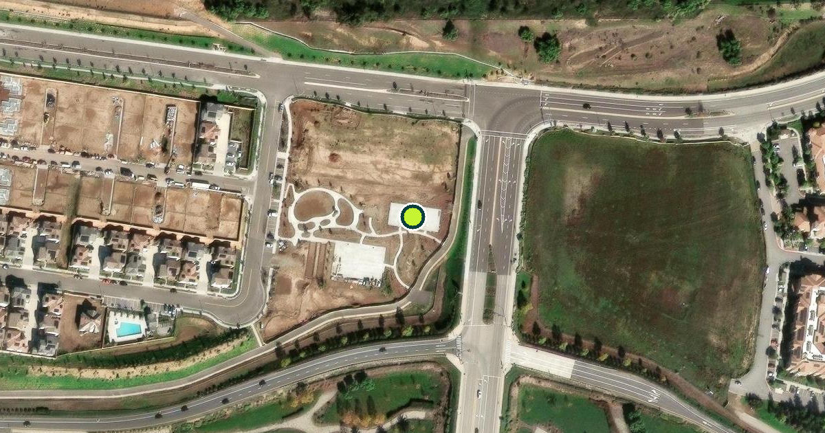 Satellite view of Camarillo Pickleball Courts