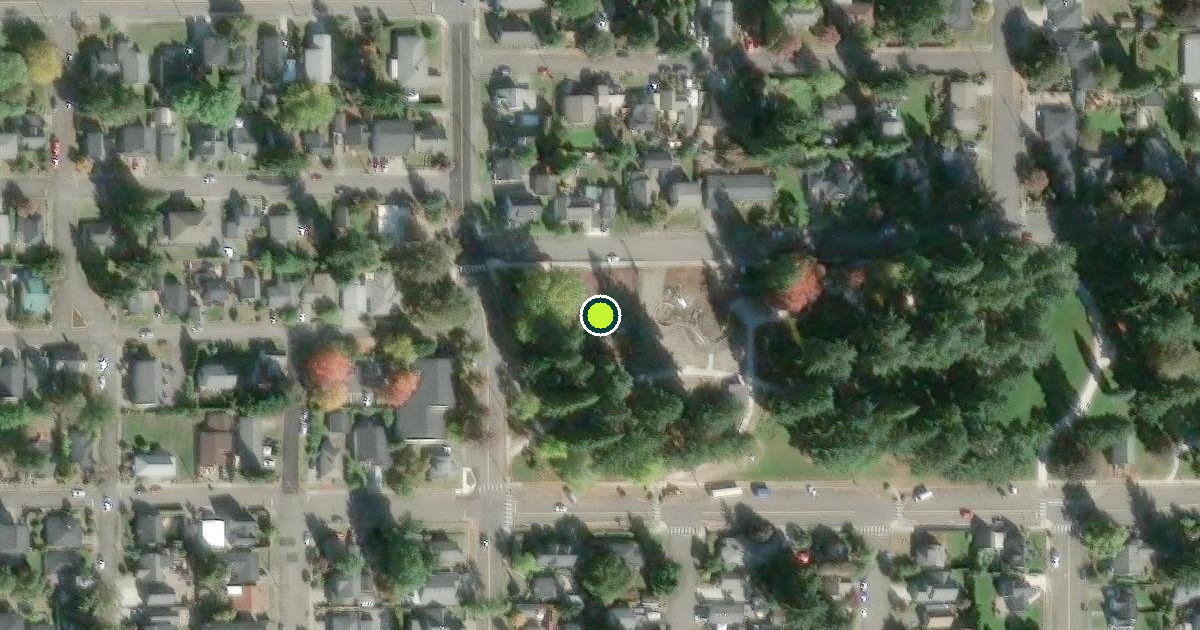 Satellite view of Camas Pickleball Courts