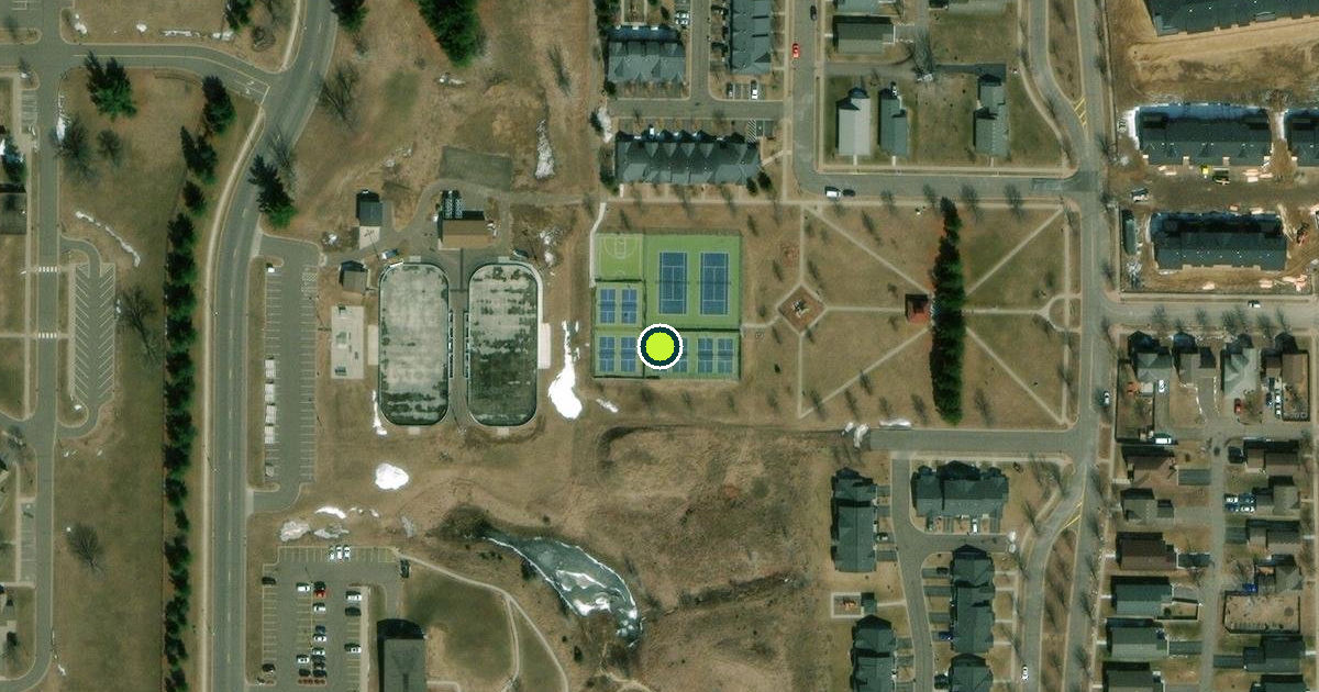 Satellite view of Cambridge Pickleball Courts