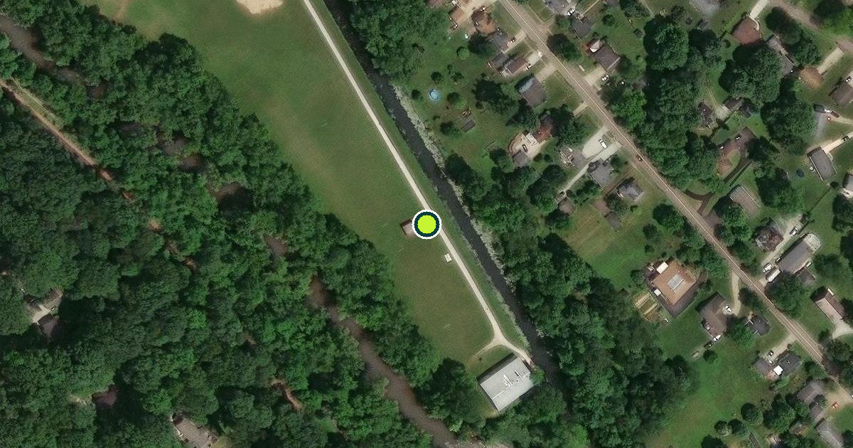 Satellite view of Canal Fulton Pickleball Courts