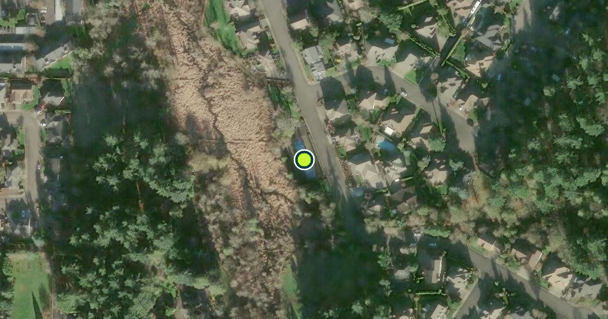 Satellite view of Canby Pickleball Courts