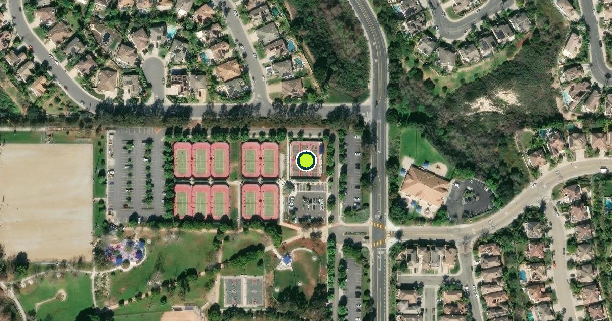 Satellite view of Carlsbad Pickleball Courts