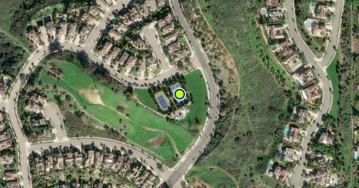 Satellite view of Carlsbad Pickleball Courts