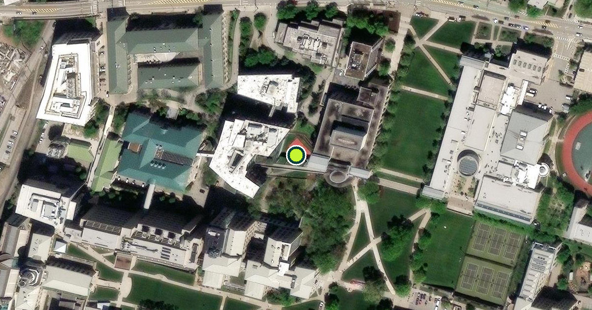Satellite view of Carnegie Mellon University Pickleball Courts