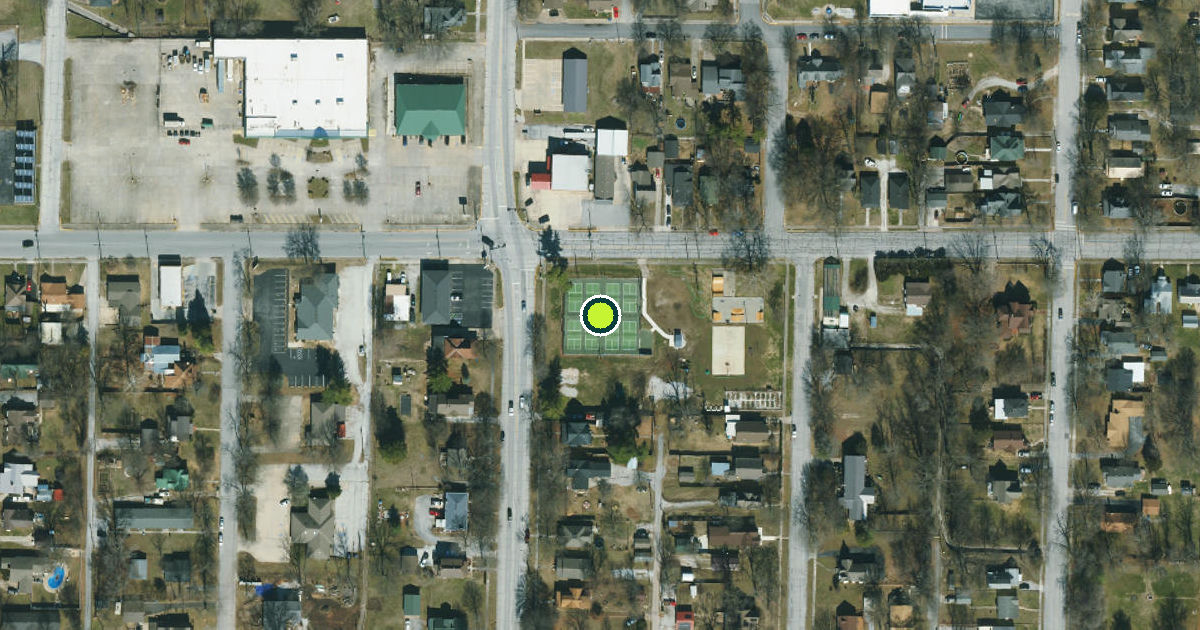 Satellite view of Carthage Pickleball Courts