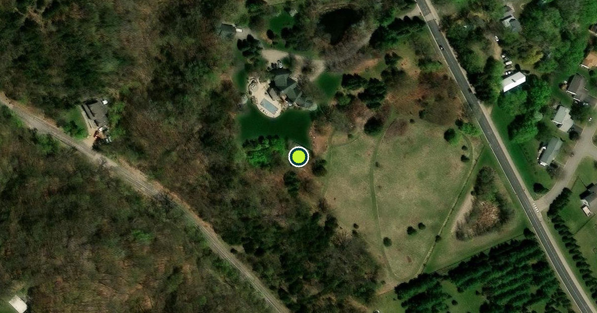Satellite view of Carver Pickleball Courts