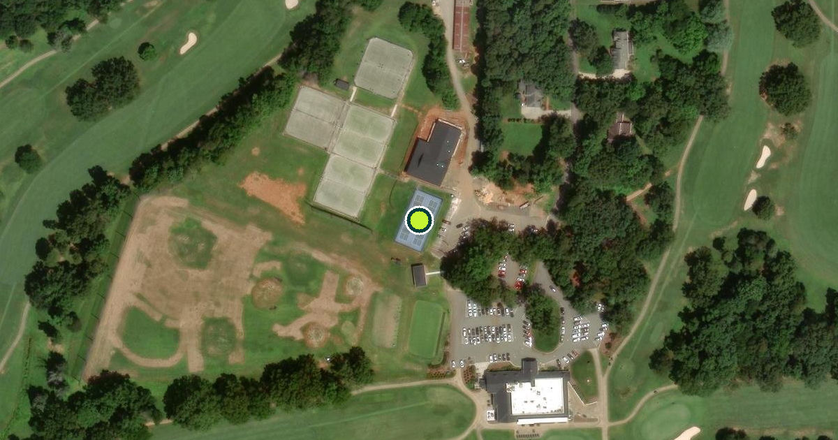 Satellite view of Catawba County Pickleball Courts
