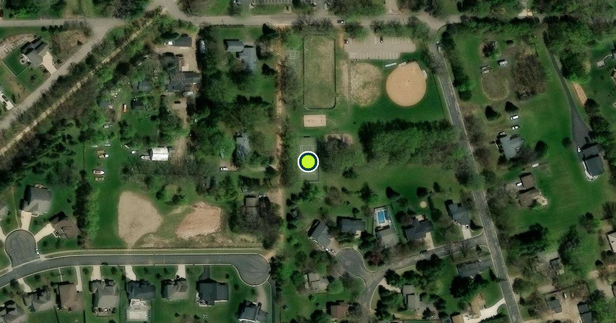 Satellite view of Cathcart Park