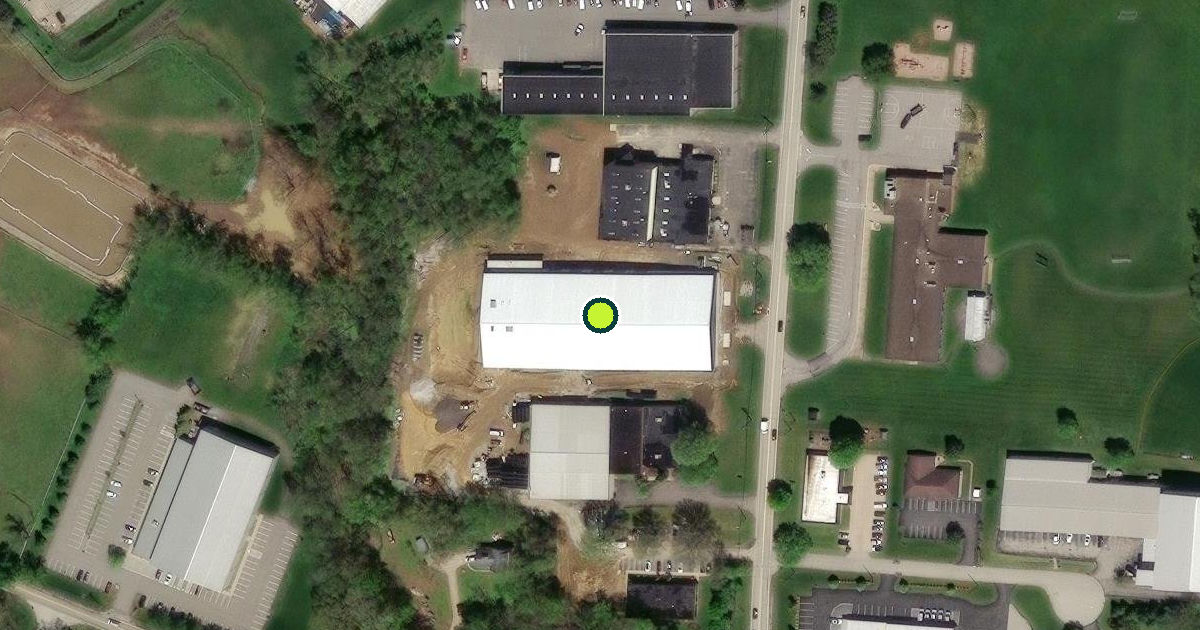 Satellite view of Cecil Township Pickleball Courts