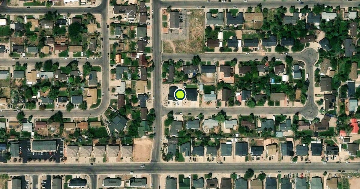 Satellite view of Cedar City Pickleball Courts