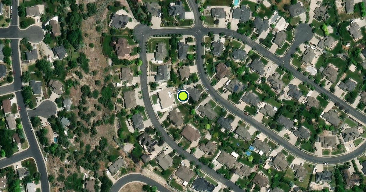 Satellite view of Cedar Hills Pickleball Courts