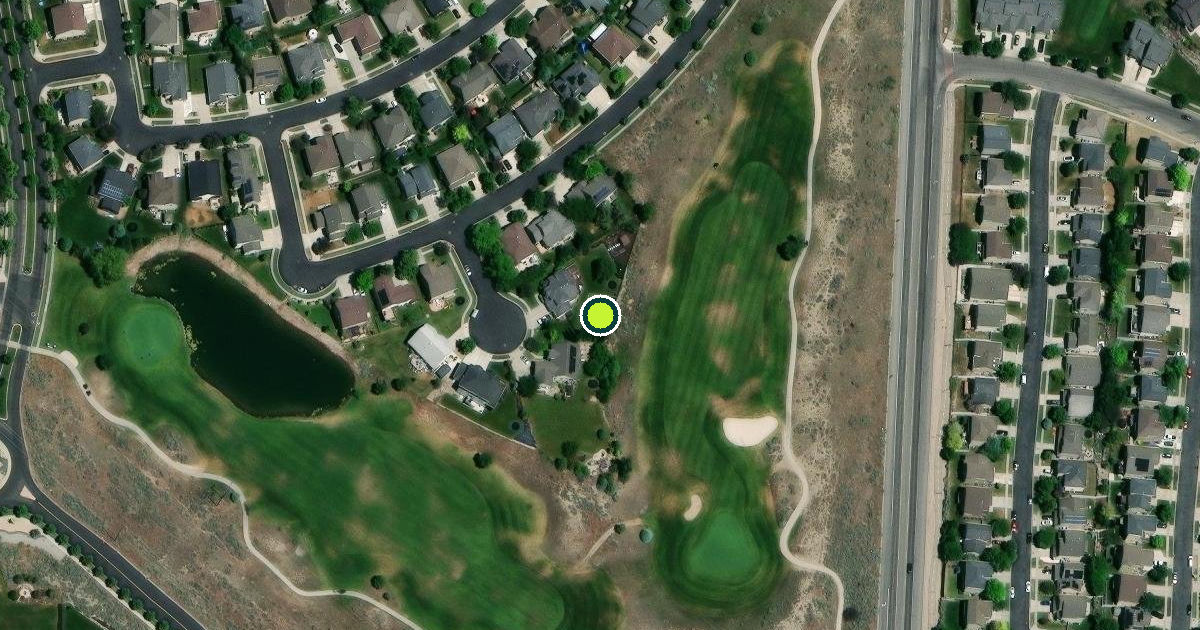 Satellite view of Cedar Hills Pickleball Courts